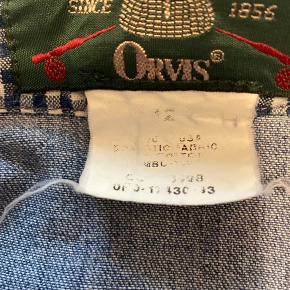 Vintage Orvis Women’s  Cotton Long Sleeve Dress - Picture 8 of 12